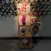 Wooden Floor Lamp With Shelf Decor