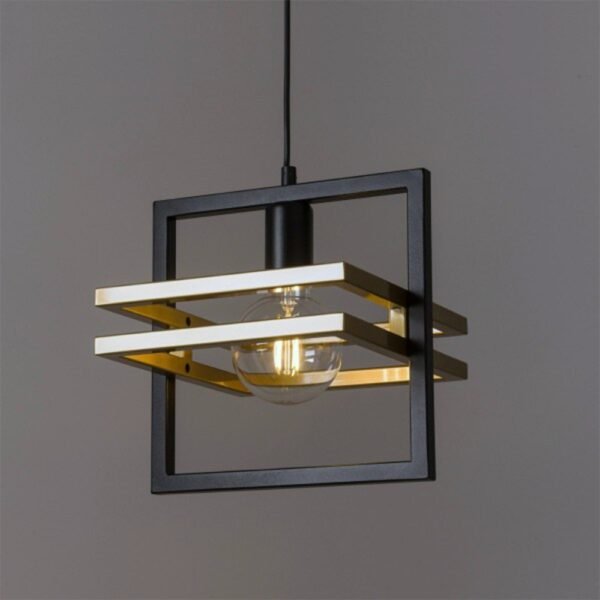 GEO Shade Ceiling Decor With Lights