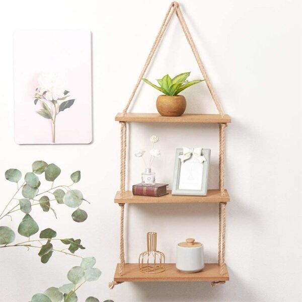 Wooden Floating Shelf Wall Decor Gift