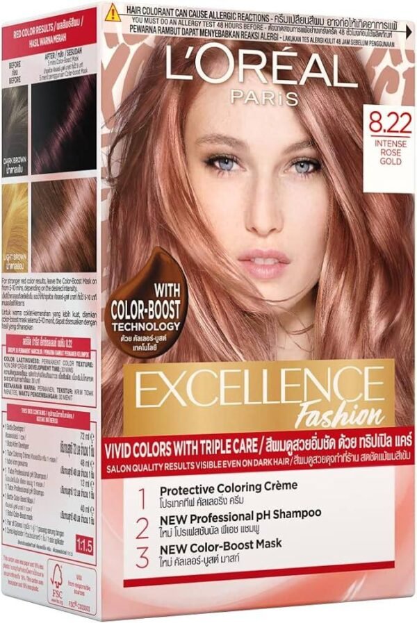 fashion Vivid Colors with Triple Care Hair Color
