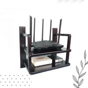 wooden Wifi Router stand