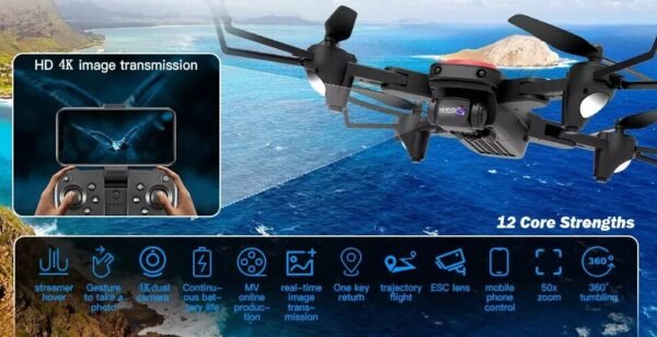 Drone 2.0MP Wide-Angle Camera for Toys Gifts