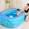 pool folding square bathtub inflatable spa