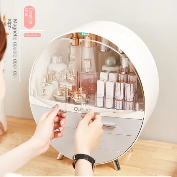 Dust-Free-Cover-Waterproof-Makeup Box