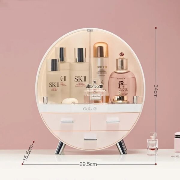 Dust-Free-Cover-Waterproof-Makeup-Storage-Box