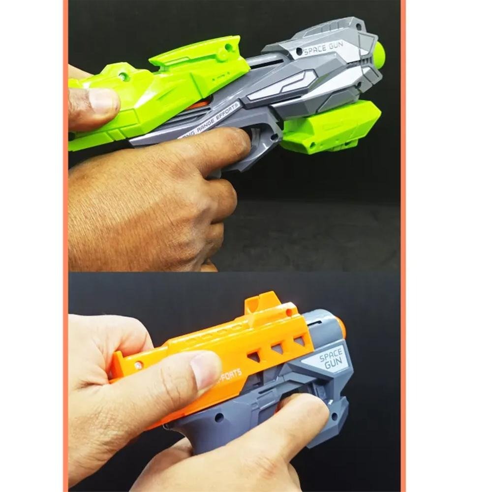 Plastic Soft Bullet Blaster Space Toy