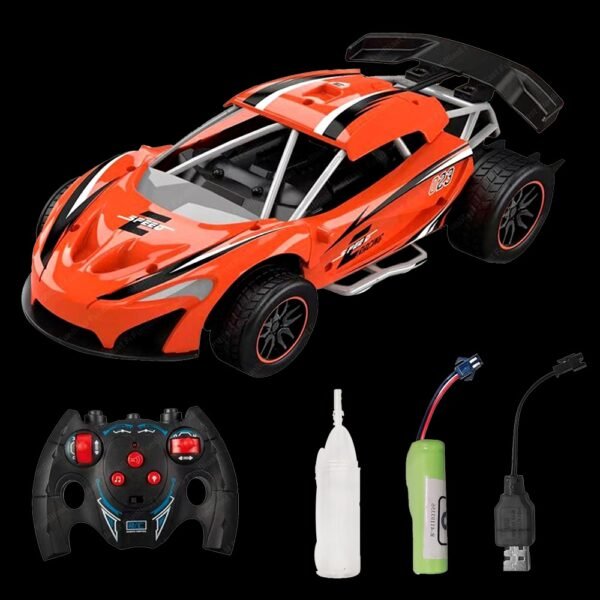 Car With Light And Spray