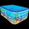 Set Inflatable Swimming Pool with Free Pumper