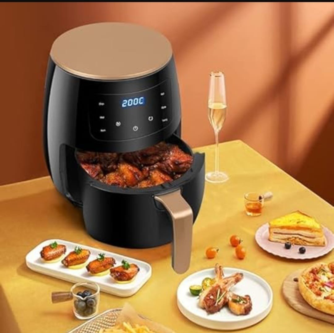 screen Without Oil Automatic Shut-Off Air Fryer