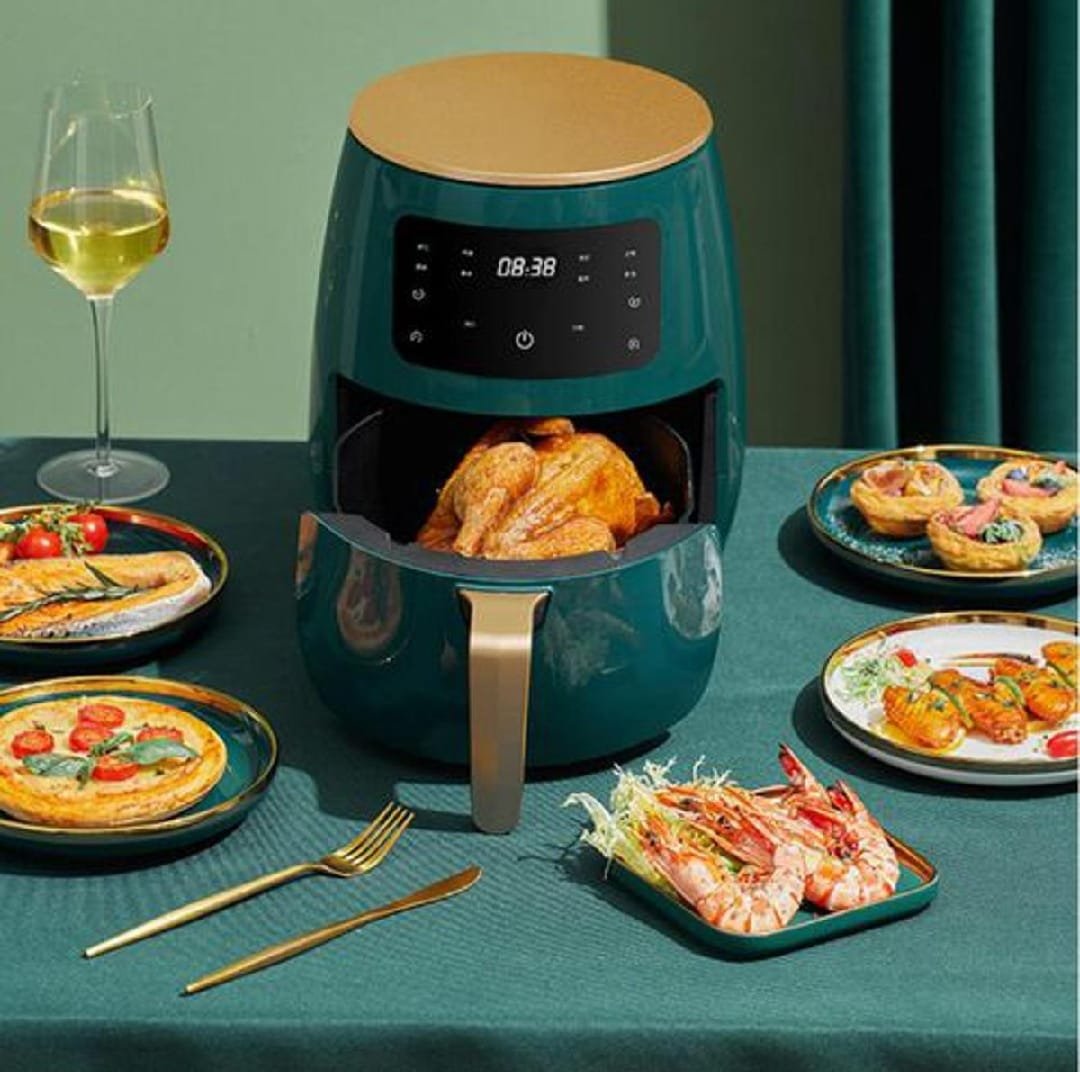 Touch Screen Without Oil Automatic Shut-Off Air Fryer