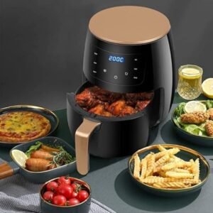 Silver Crest 6 Liter Touch Screen Without Oil Automatic Shut-Off Air Fryer
